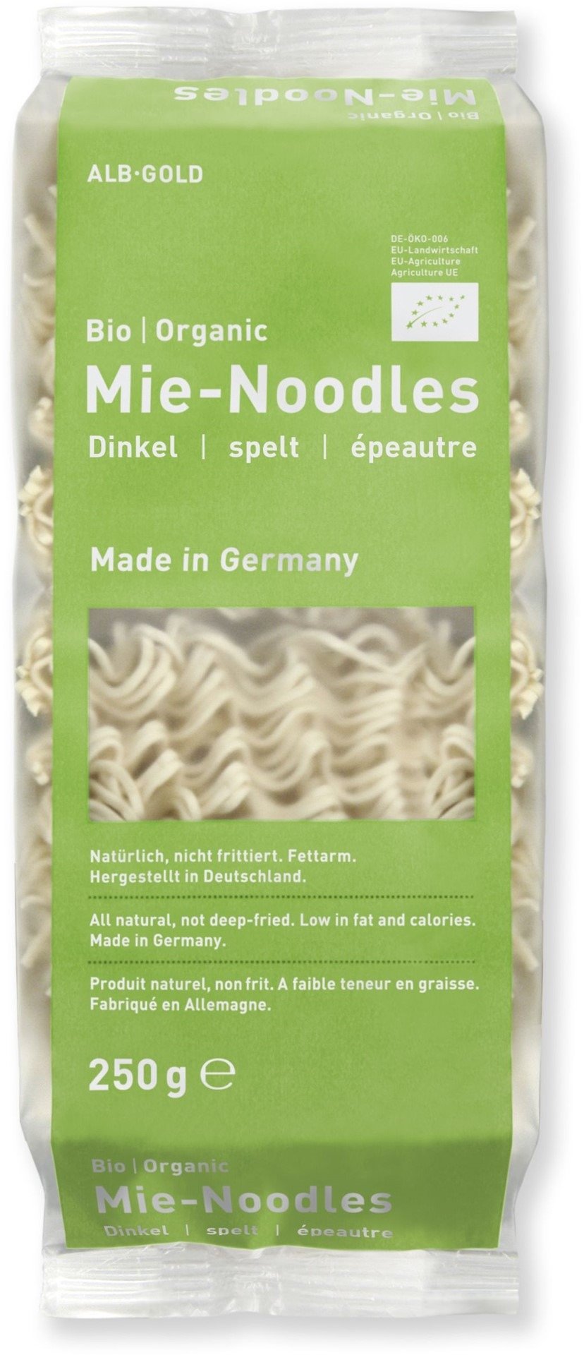 Makaron (orkiszowy) noodle instant BIO 250 g - ALB-GOLD