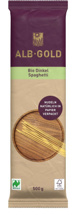 Makaron (orkiszowy) spaghetti BIO 500 g - ALB-GOLD