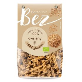 Makaron (owsiany) świderki bezglutenowy BIO 250 g - BARTOLINI