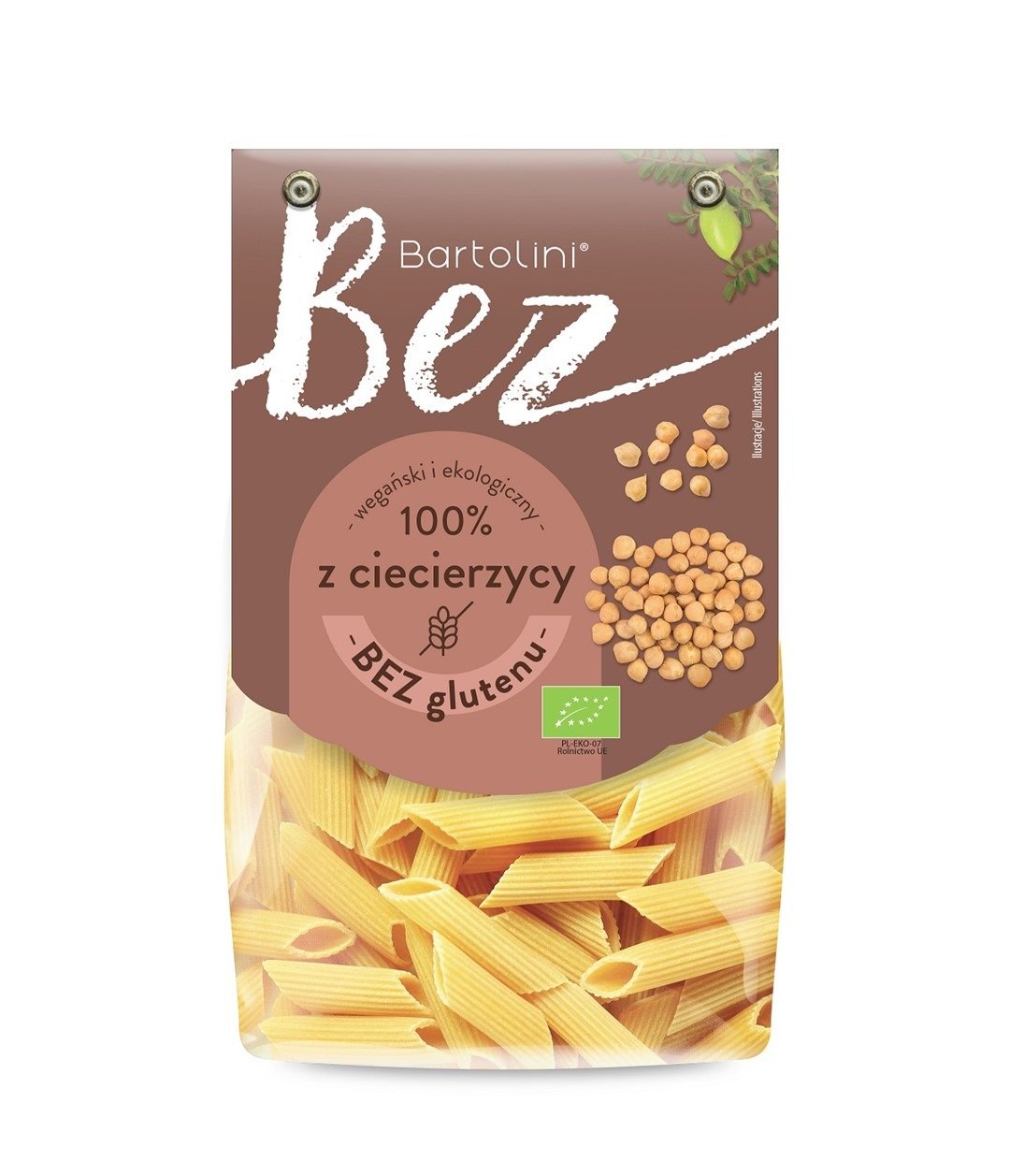 Makaron&#x20;proteinowy&#x20;&#x28;z&#x20;ciecierzycy&#x29;&#x20;penne&#x20;bezglutenowy&#x20;BIO&#x20;250&#x20;g&#x20;-&#x20;BARTOLINI