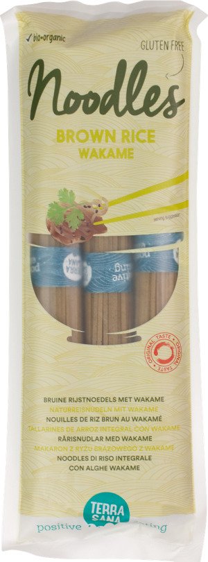 Makaron&#x20;&#x28;ry&#x017C;owy&#x20;razowy&#x20;z&#x20;wakame&#x29;&#x20;noodle&#x20;spaghetti&#x20;bezglutenowy&#x20;BIO&#x20;250&#x20;g&#x20;-&#x20;TERRASANA