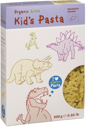 Makaron (semolinowy) dla dzieci dinozaury BIO 300 g - ALB-GOLD (KID'S PASTA)