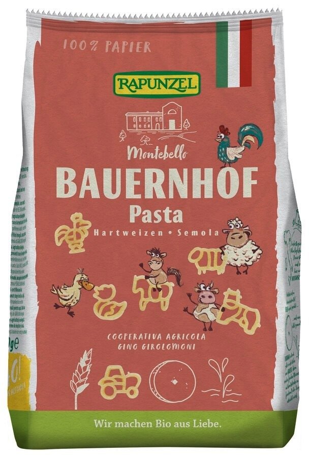 Makaron (semolinowy) farma BIO 250 g - RAPUNZEL