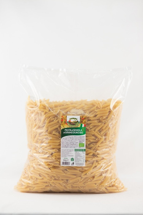 Makaron (semolinowy) penne BIO 5 kg - HORECA