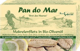 Makrela filety w BIO OLIWIE Z OLIWEK EXTRA VIRGIN 120 g (90 g) - PAN DO MAR