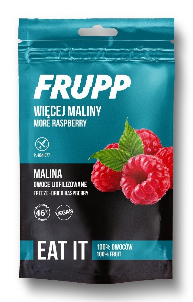 Maliny liofilizowane bezglutenowe 15 g - CELIKO (FRUPP)