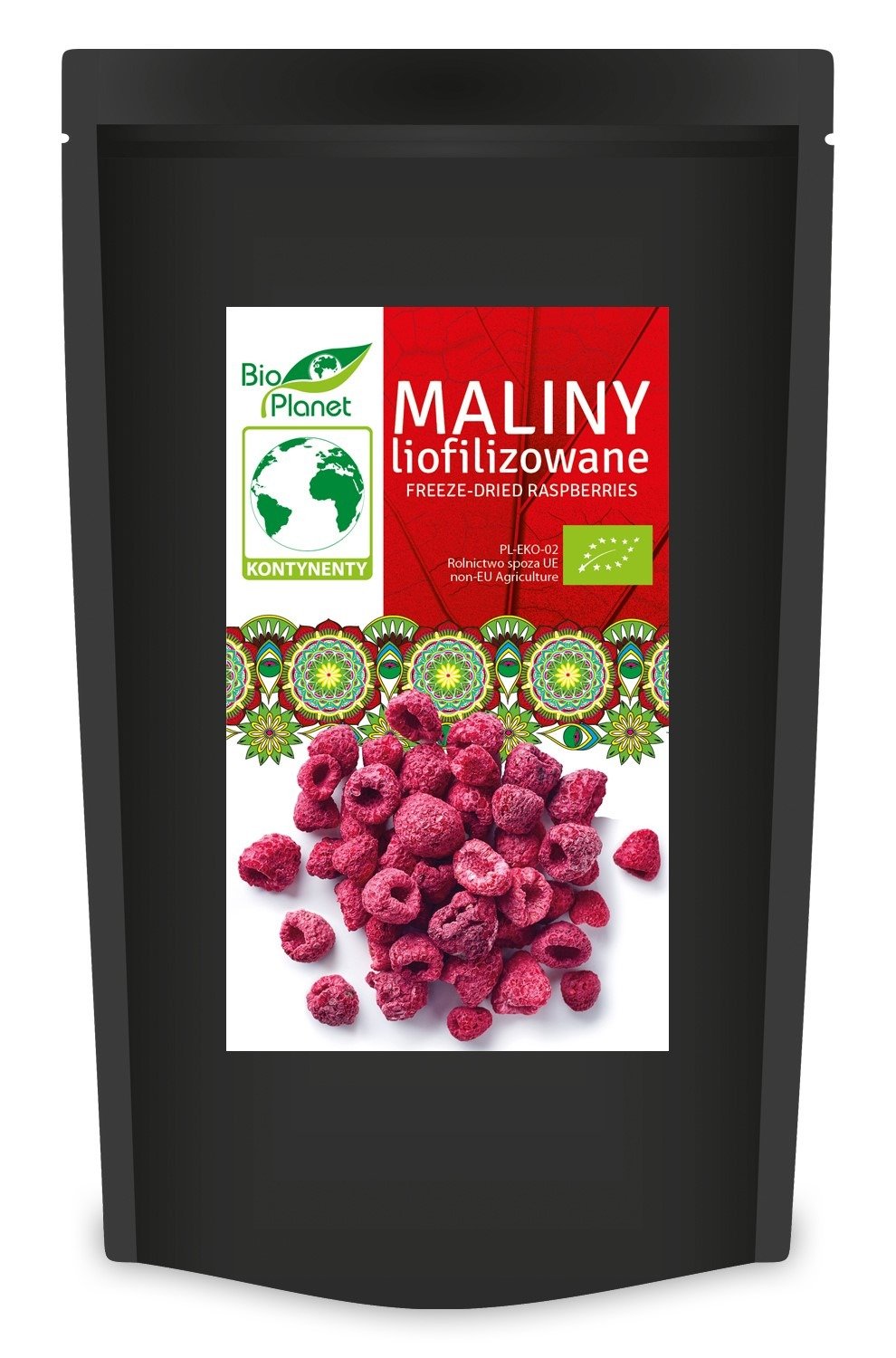 Maliny&#x20;liofilizowane&#x20;&#x20;BIO&#x20;30&#x20;g&#x20;-&#x20;BIO&#x20;PLANET