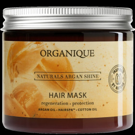 Maska do włosów suchych i matowych argan shine 200 ml - ORGANIQUE