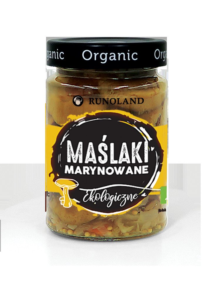 Maślaki marynowane BIO 300 g (180 g) - RUNOLAND