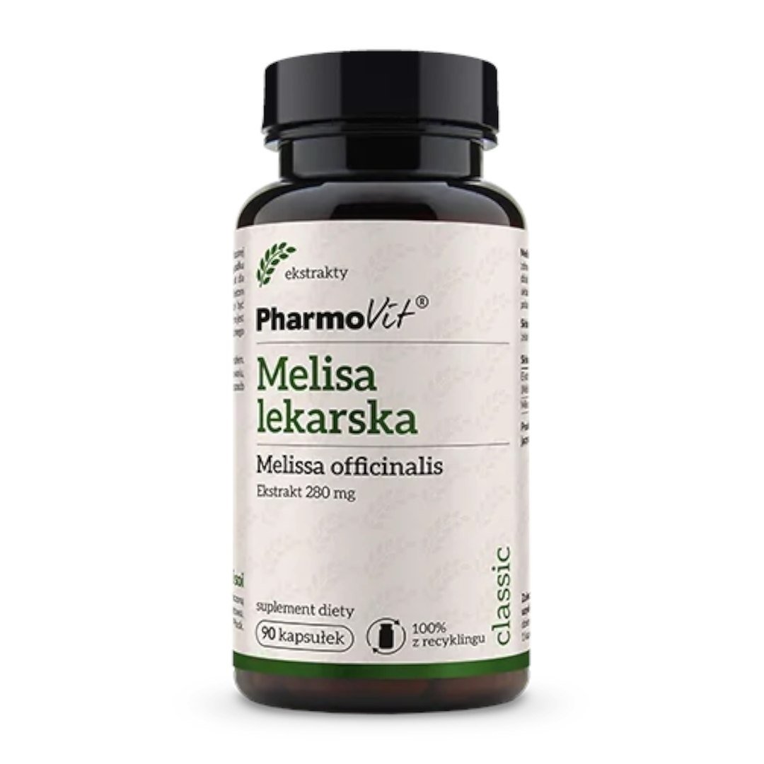 Melisa lekarska ekstrakt (280 mg) bezglutenowa 90 kapsułek - PHARMOVIT (CLASSIC)