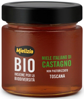 Miód nektarowy kasztanowy BIO 300 g - MIELIZIA