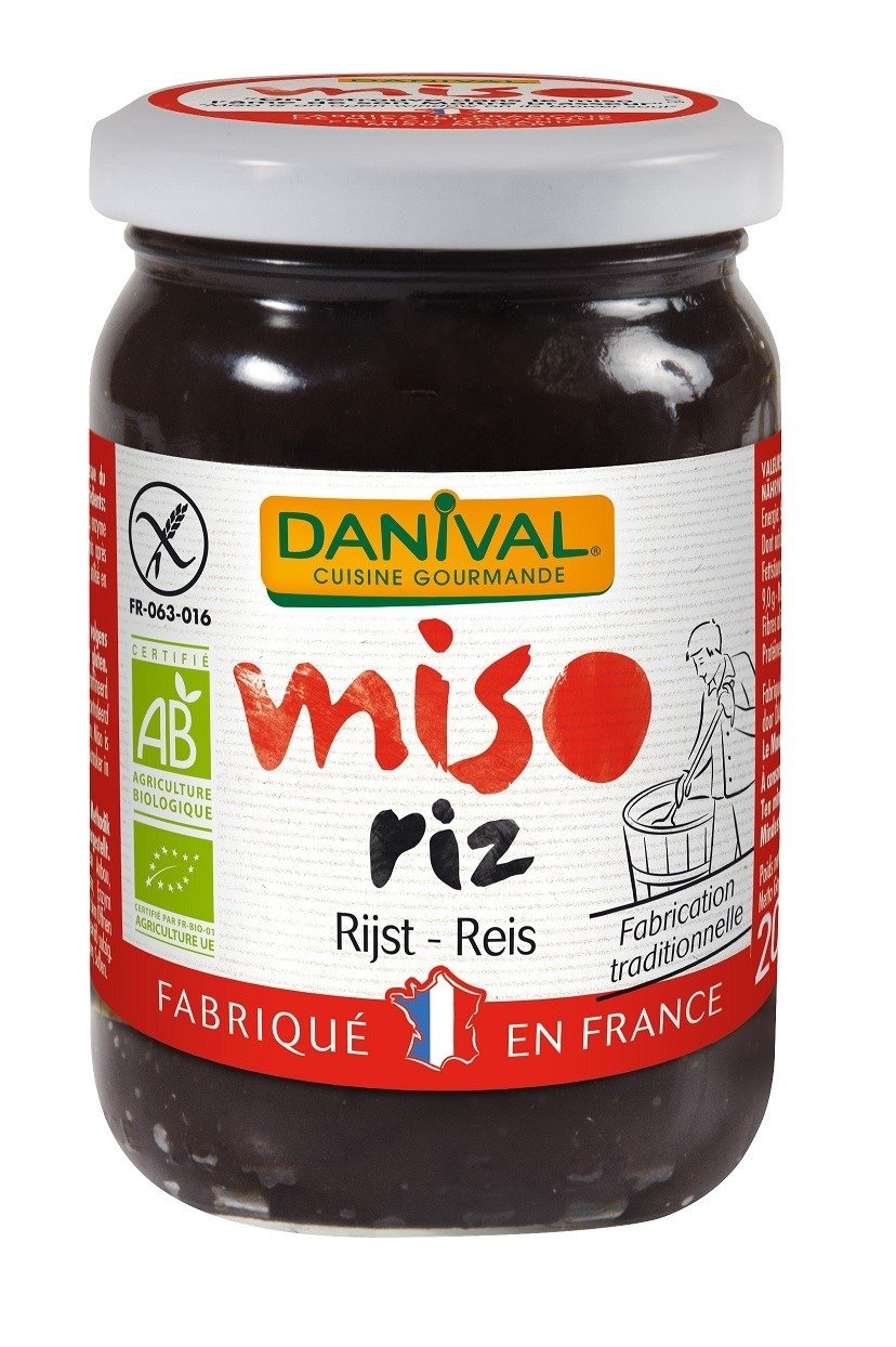 Miso rice (pasta z soi i ryżu) bezglutenowe BIO 200 g - DANIVAL