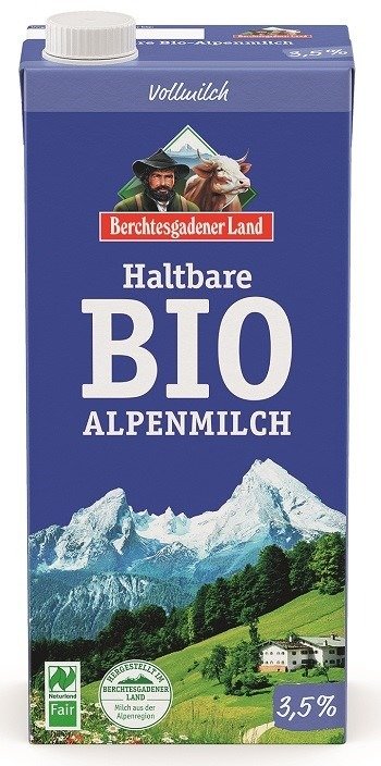Mleko&#x20;alpejskie&#x20;uht&#x20;&#x28;min.&#x20;3,5&#x20;&#x25;&#x20;t&#x0142;uszczu&#x29;&#x20;BIO&#x20;1&#x20;L&#x20;-&#x20;BERCHTESGADENER&#x20;LAND
