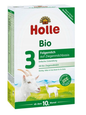 Mleko następne kozie 3 dla niemowląt od 10 miesiąca demeter BIO 400 g - HOLLE