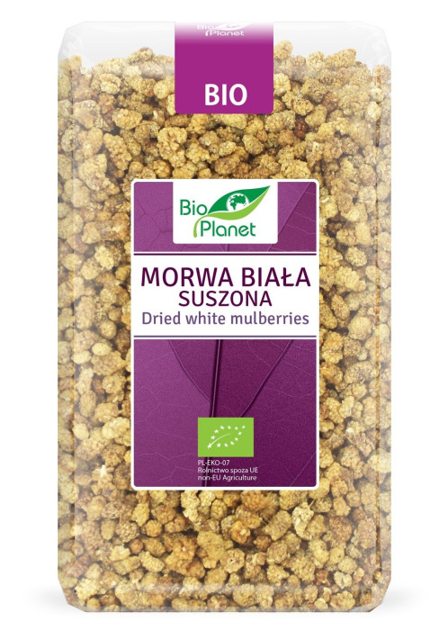 Morwa biała suszona BIO 1 kg - BIO PLANET