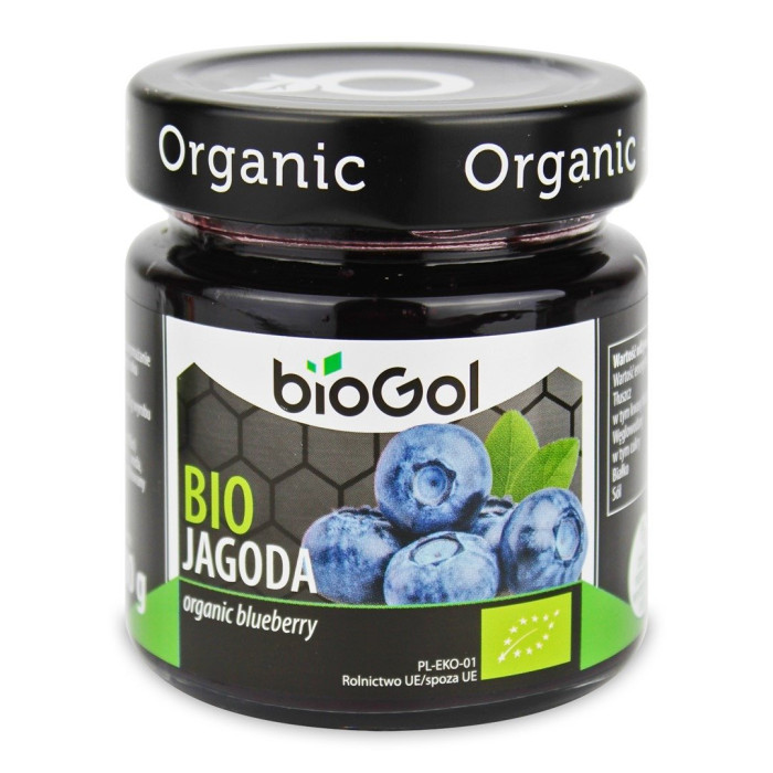Mus jagoda BIO 200 g - BIOGOL