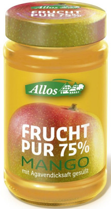 Mus z mango (75 % owoców) BIO 250 g - ALLOS