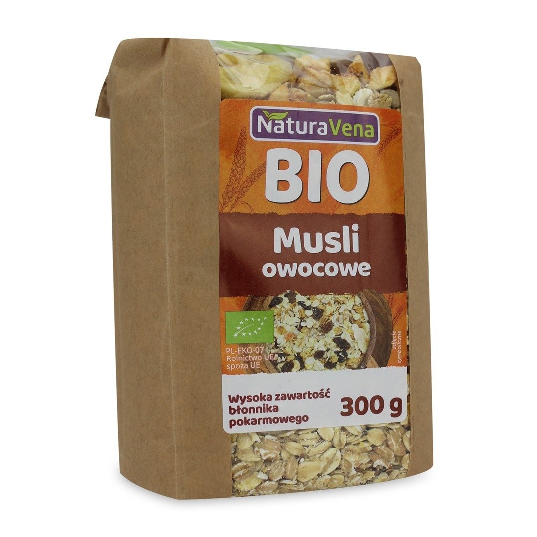 Musli owocowe BIO 300 g - NATURAVENA