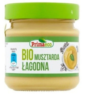 Musztarda łagodna BIO 170 g - PRIMAVIKA