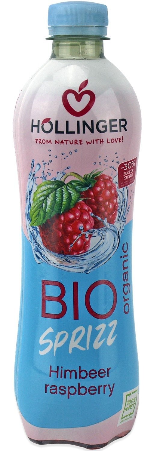 Nap&#xF3;j&#x20;malinowy&#x20;BIO&#x20;500&#x20;ml&#x20;-&#x20;HOLLINGER