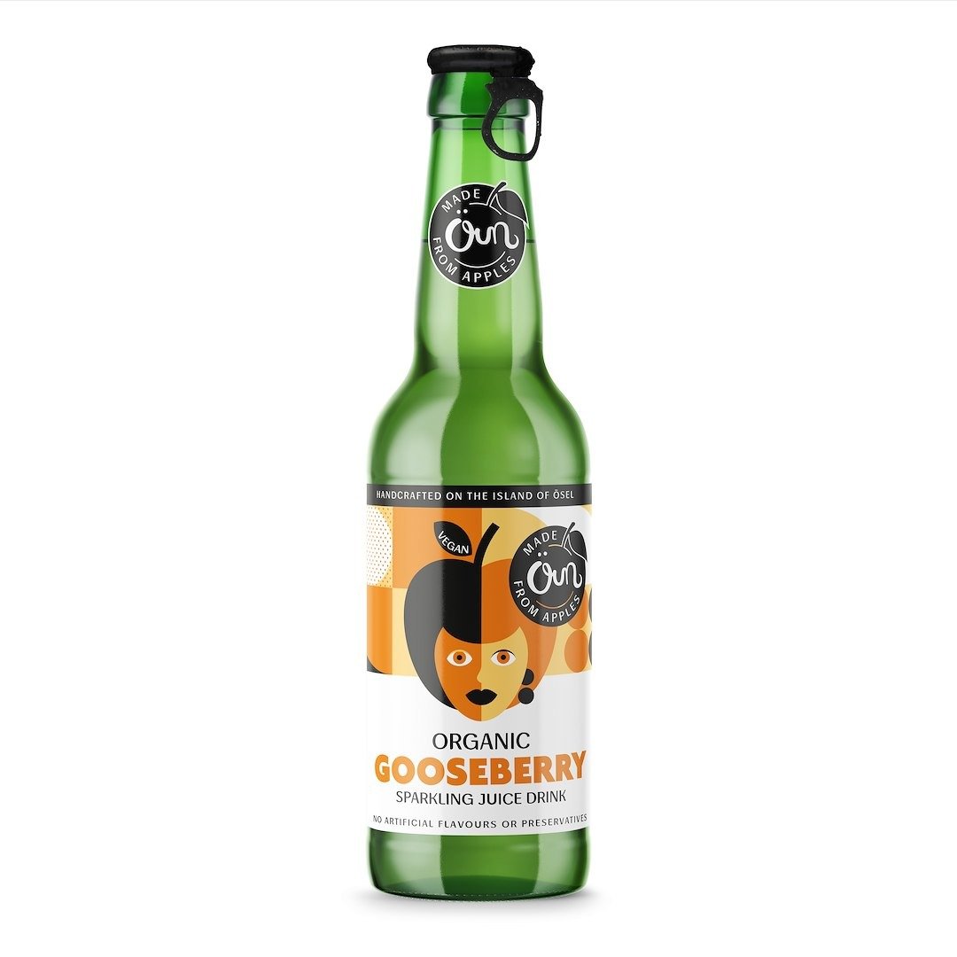 Napój musujący agrestowy BIO 330 ml - OUN