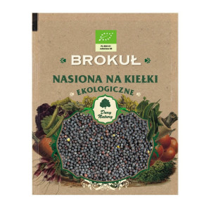 Nasiona brokułu BIO NA KIEŁKI 30 g - DARY NATURY