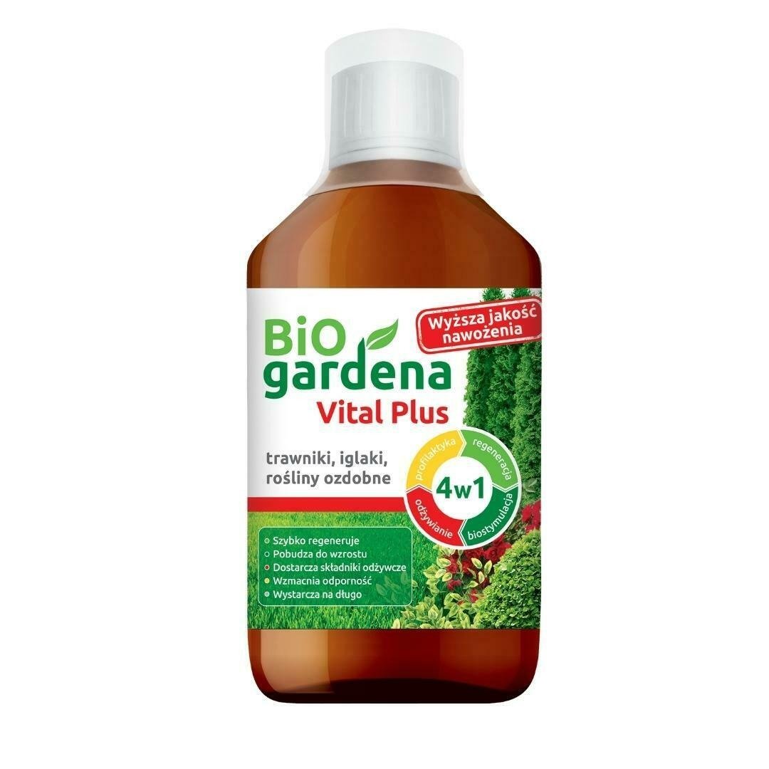 Nawóz uniwersalny koncentrat vital plus 450 ml - BIOGARDENA
