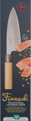 Nóż japoński tradycyjny funayuki do krojenia ryb 1 szt. (250 g) - TERRASANA
