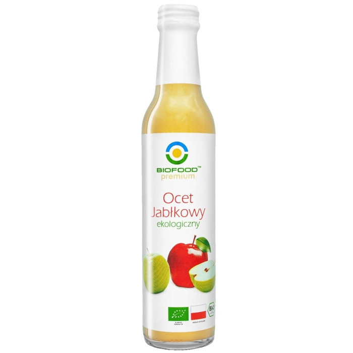 Ocet jabłkowy 5 % niefiltrowany BIO 250 ml - BIOFOOD