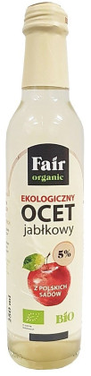Ocet jabłkowy 5 % niefiltrowany BIO 250 ml - FAIR ORGANIC