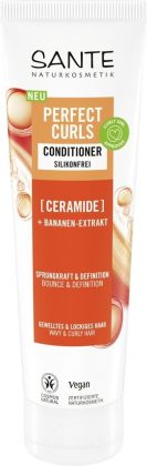 Odżywka do włosów falowanych i kręconych z ceramidami i ekstraktem z banana eco 150 ml - SANTE