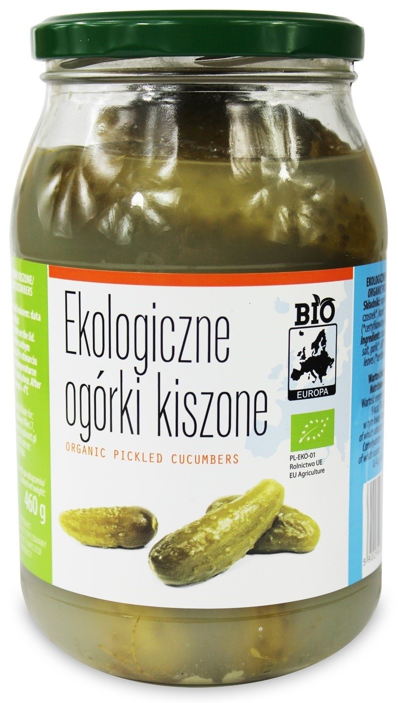 Ogórki kiszone BIO 820 g (460 g) - BIO PLANET