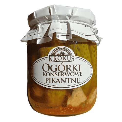 Og&#xF3;rki&#x20;konserwowe&#x20;pikantne&#x20;500&#x20;g&#x20;&#x28;250&#x20;g&#x29;&#x20;-&#x20;KROKUS