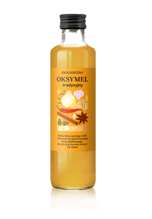 Oksymel tradycyjny BIO 250 ml - DELIKATNA