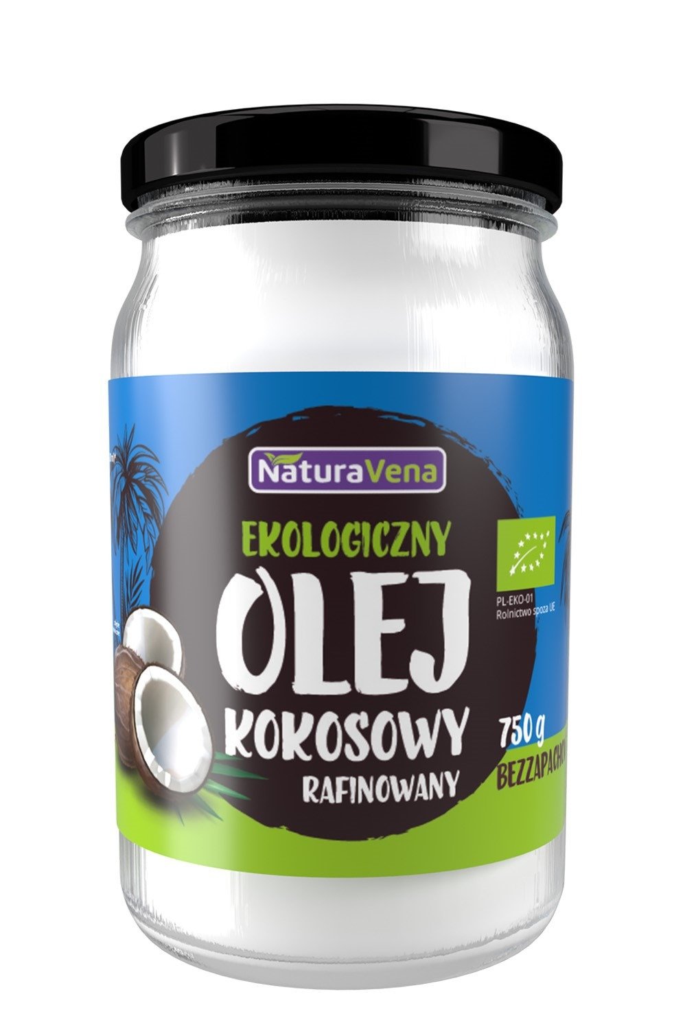 Olej&#x20;kokosowy&#x20;bezwonny&#x20;BIO&#x20;830&#x20;ml&#x20;-&#x20;NATURAVENA