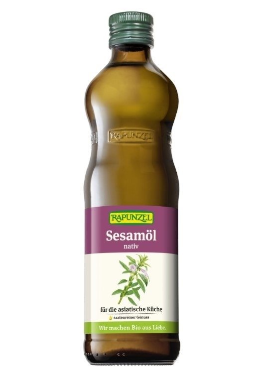 Olej&#x20;sezamowy&#x20;t&#x0142;oczony&#x20;na&#x20;zimno&#x20;BIO&#x20;500&#x20;ml&#x20;-&#x20;RAPUNZEL