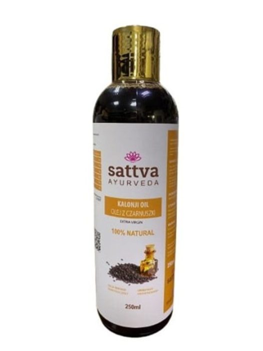 Olej z czarnuszki filtrowanyy tłoczony na zimno 250 ml - SATTVA (FOODS)