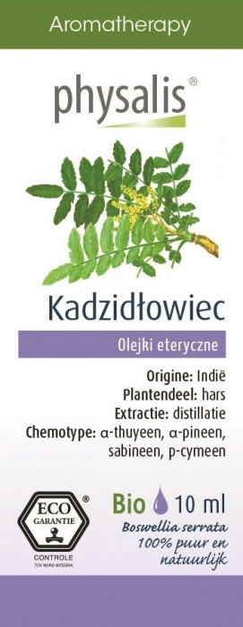 Olejek eteryczny kadzidłowiec eco 10 ml - PHYSALIS