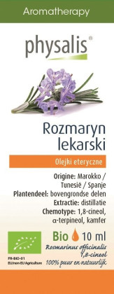 Olejek eteryczny rozmaryn lekarski BIO 10 ml - PHYSALIS
