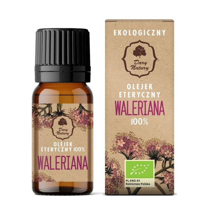 Olejek eteryczny waleriana BIO 10 ml - DARY NATURY