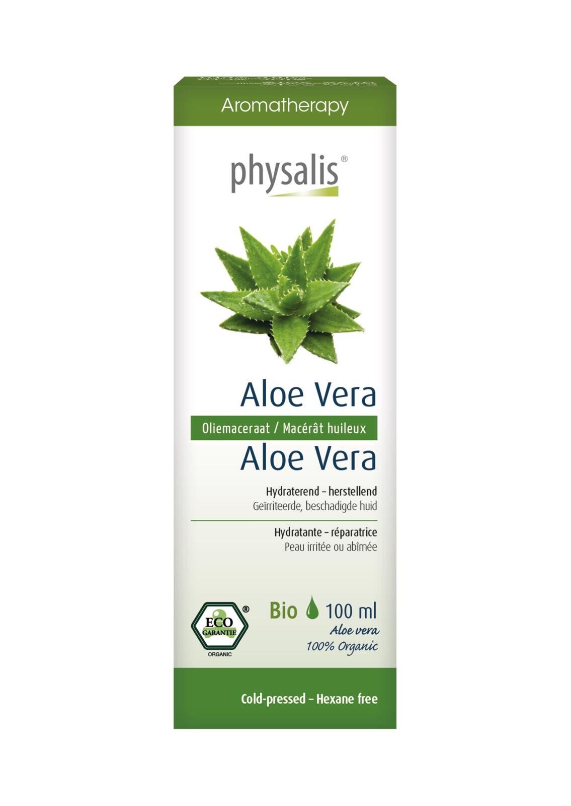 Olejek kosmetyczny aloesowy eco 100 ml - PHYSALIS