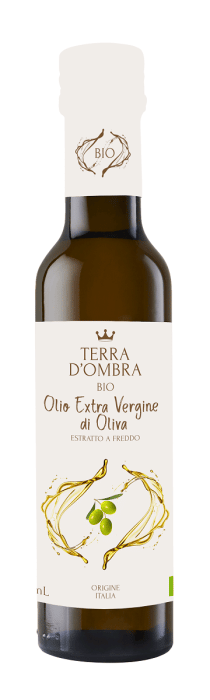 Oliwa z oliwek extra virgin BIO 250 ml - TERRA D'OMBRA