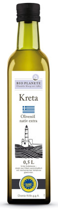 Oliwa z oliwek extra virgin kreta p.g.i. BIO 500 ml - BIO PLANETE