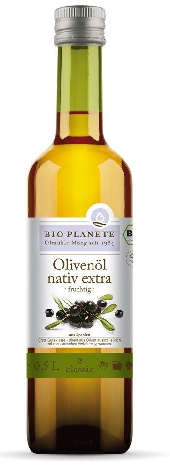 Oliwa z oliwek extra virgin owocowa BIO 500 ml - BIO PLANETE