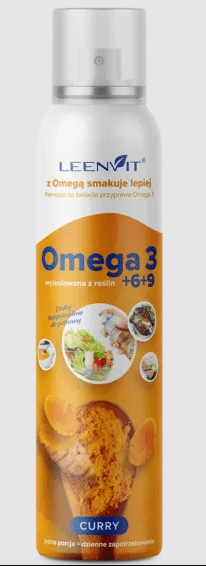 Omega 3-6-9 o smaku curry w sprayu 150 ml - LEENVIT