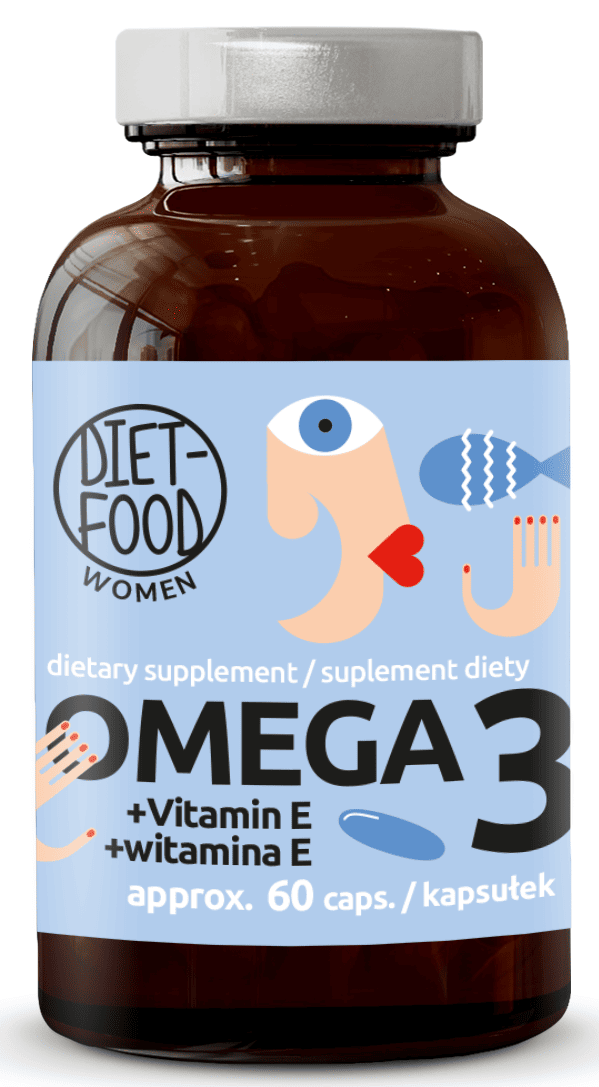 Omega-3 60 kapsułek - DIET-FOOD