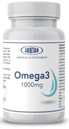 Omega-3 90 kapsułek - JANTAR