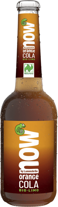 Orange cola (z guaraną) BIO 330 ml - NOW
