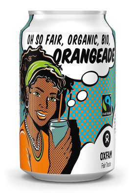 Oranżada fair trade BIO 330 ml - OXFAM