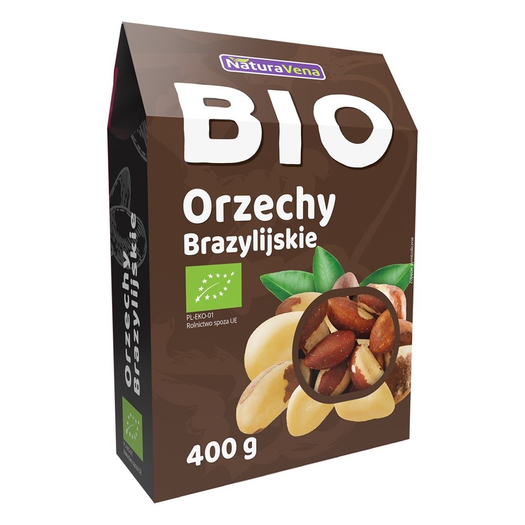 Orzechy brazylijskie BIO 400 g - NATURAVENA